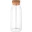 JASMIN 1000. Glasflasche mit Korkdeckel 1 Liter (natur) (Art.-Nr. CA820805)