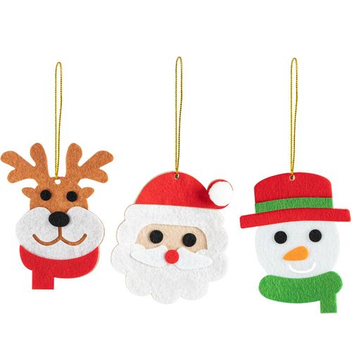 DEER. Weihnachtsfiguren zum Aufhängen (Art.-Nr. CA824625) - 3 unterschiedliche Weihnachtsfiguren...