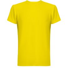THC TUBE. T-Shirt (190g/m²) aus Polyester (90%) (gelb) (Art.-Nr. CA830104)