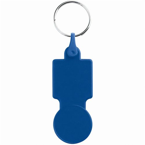 SULLIVAN. Schlüsselanhänger aus PS, der als Einkaufschip benutzt werden kann (Art.-Nr. CA838711) - Schlüsselanhänger aus PS, der als Eink...