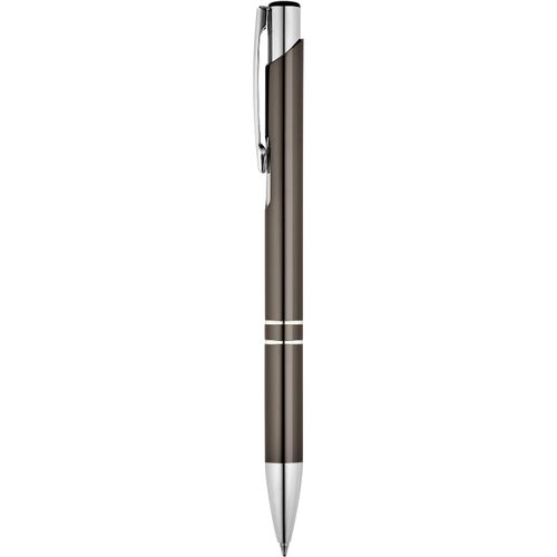 BETA BK. Aluminium-Kugelschreiber mit Clip (Art.-Nr. CA838777) - Kugelschreiber aus Aluminium mit Clip...