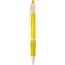 SLIM. Rutschfester Kugelschreiber mit Clip (gelb) (Art.-Nr. CA843501)