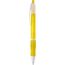 SLIM. Rutschfester Kugelschreiber mit Clip (gelb) (Art.-Nr. CA843501)
