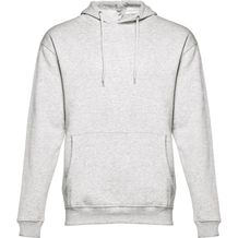 THC PHOENIX. Sweatshirt (unisex) mit Kapuze aus Baumwolle und Polyester (Weiss melliert) (Art.-Nr. CA856433)