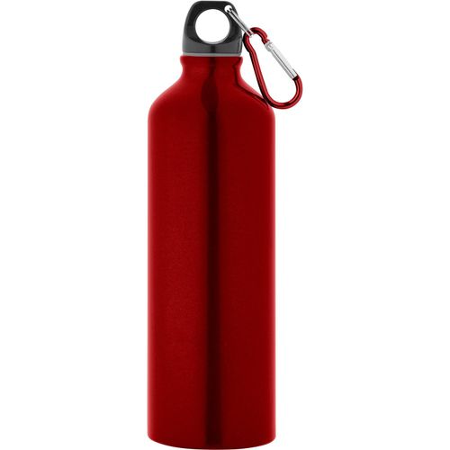 SIDEROT. Aluminium-Sportflasche mit Karabiner 750 ml (Art.-Nr. CA861783) - Sportflasche (750 mL) aus Aluminium mit...