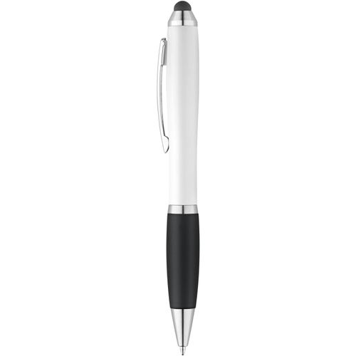 SANS. Kugelschreiber mit Drehmechanik und Metallclip (Art.-Nr. CA869562) - Kugelschreiber mit Metallclip und...
