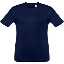 THC QUITO. Unisex Kinder T-shirt (blau) (Art.-Nr. CA888093)