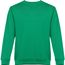 THC DELTA. Sweatshirt (unisex) aus Baumwolle und Polyester (grün) (Art.-Nr. CA900141)