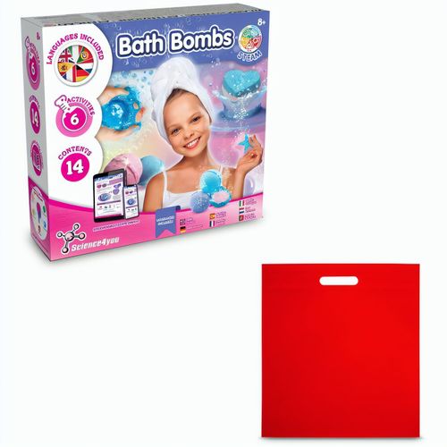 Bath Bombs Kit IV. Lernspiel lieferung inklusive einer non-woven tasche (80 g/m²) (Art.-Nr. CA900459) - Lernspiel für Kinder zum Vorbereite...