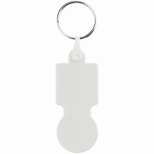 SULLIVAN. Schlüsselanhänger aus PS, der als Einkaufschip benutzt werden kann (Art.-Nr. CA903663) - Schlüsselanhänger aus PS, der als Eink...