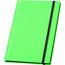 WATTERS. A5-Notizbuch aus fluoreszierendem PU. Linierte Blätter (hellgrün) (Art.-Nr. CA904404)