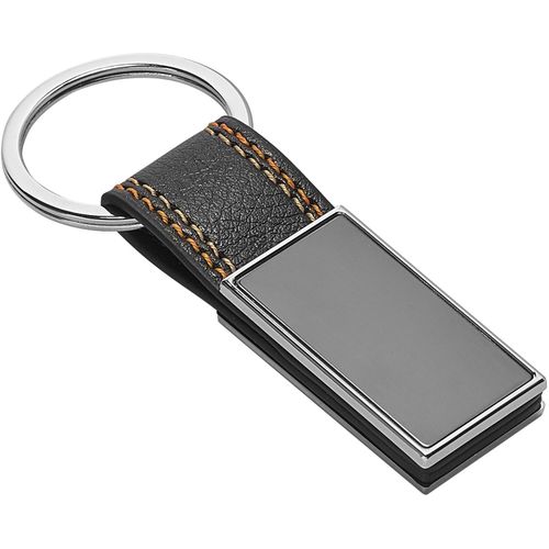 BALE. Schlüsselanhänger aus PU und Metall (Art.-Nr. CA906484) - Schlüsselanhänger aus PU und Metal...