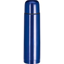 LUKA. Thermosflasche aus Edelstahl mit 500 ml Fassungsvermögen (blau) (Art.-Nr. CA908406)