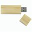 VENTER 16GB. 16 GB USB-Stick aus Bambus (Naturhell) (Art.-Nr. CA913863)