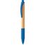 KUMA. Bambus-Kugelschreiber mit einem Anti-Rutsch-Clip (königsblau) (Art.-Nr. CA916637)
