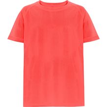 THC MOVE KIDS. Technisches T-Shirt mit kurzen Ärmeln aus Polyester für Kinder (dunkelorange) (Art.-Nr. CA928925)