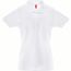 THC BERLIN WOMEN WH. Poloshirt für Damen mit kurzen Ärmeln (weiß) (Art.-Nr. CA931064)