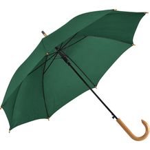 PATTI. Regenschirm aus 190T-Polyester mit automatischer Öffnung (dunkelgrün) (Art.-Nr. CA932292)