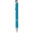 BETA PLASTIC. Kugelschreiber mit Clip aus Metall (hellblau) (Art.-Nr. CA934481)