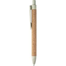 GOYA. Kugelschreiber aus Kork und Weizenstrohfaser (hellgrün) (Art.-Nr. CA938082)