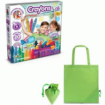 Crayon Factory Kit II. Lernspiel lieferung inklusive einer faltbaren geschenktasche aus 190T (hellgrün) (Art.-Nr. CA947054)