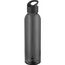 PORTIS GLASS. Glasflasche mit PP-Verschluss 500 ml (Schwarz) (Art.-Nr. CA949394)
