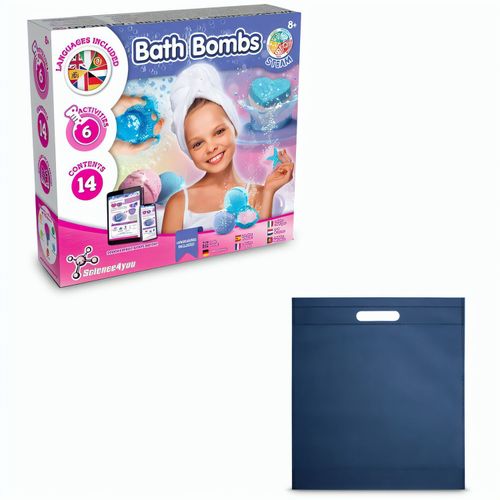 Bath Bombs Kit IV. Lernspiel lieferung inklusive einer non-woven tasche (80 g/m²) (Art.-Nr. CA955731) - Lernspiel für Kinder zum Vorbereite...