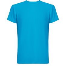 THC TUBE. T-Shirt (190g/m²) aus Polyester (90%) (wasserblau) (Art.-Nr. CA961580)