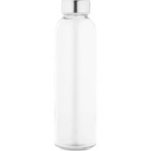 SOLER. Glasflasche und Edelstahlverschluss 500 ml (transparent) (Art.-Nr. CA964339)