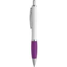 MOVE BK. Kugelschreiber mit Clip und Metall Applikationen (Violett) (Art.-Nr. CA966268)