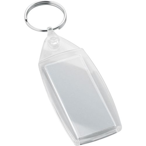 BELAIR. Schlüsselanhänger aus PS. Dieser ist transparent und rechteckig (Art.-Nr. CA972025) - Schlüsselanhänger aus PS. Dieser i...