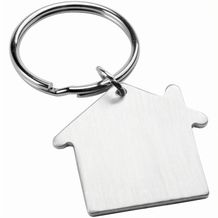 HOMIER. Schlüsselanhänger aus Aluminium (Satinsilber) (Art.-Nr. CA973923)