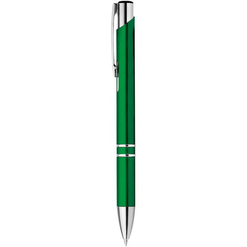 BETA PLASTIC. Kugelschreiber mit Clip aus Metall (Art.-Nr. CA975116) - Kugelschreiber mit Metallclip. Erhältli...
