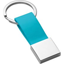 BUMPER. Schlüsselanhänger aus Metall und PU (hellblau) (Art.-Nr. CA985835)