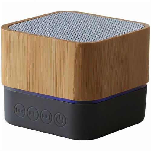 BambooSpeaker (Art.-Nr. CA114849) - Bluetooth 5.0 Speaker in stilvollem...
