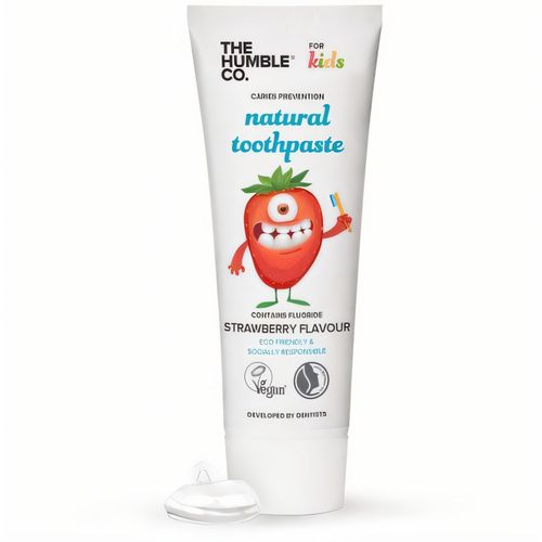 Natürliche Zahnpasta für Kinder (Erdbeere / 75 ml) (Art.-Nr. CA353862) - Co-brand - Diese Zahnpasta von The...