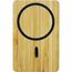 Wireless charger WOODZ POWER (Brown) (Art.-Nr. CA782314)