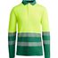 Poloshirt ATRIO LS [Gr. S] (garten grün/fluor yellow) (Art.-Nr. CA705572)