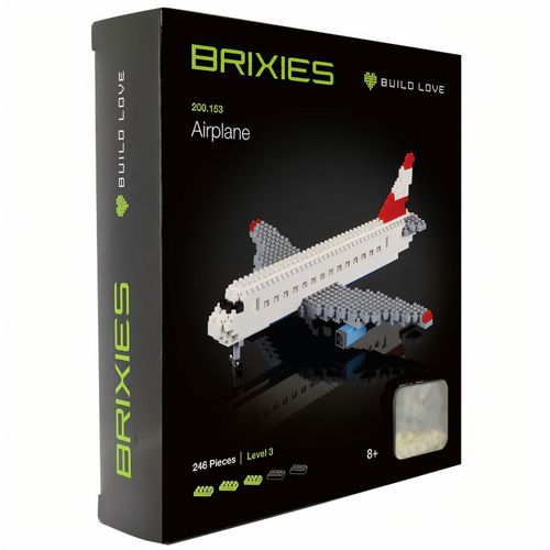 BRIXIES Flugzeug (Art.-Nr. CA021373) - Erkunde mit unserem Bausatz "Flugzeug"...