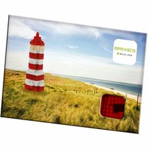 BRIXIES Postkarte Leuchtturm (bunt) (Art.-Nr. CA134100)