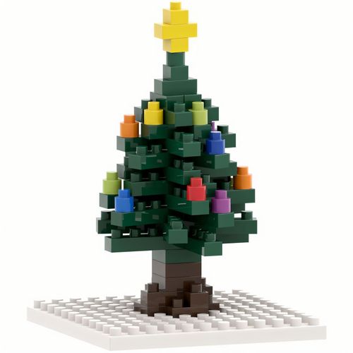 BRIXIES Postkarte Weihnachtsbaum (Art.-Nr. CA284115) - Verschenke kleine Weihnachtsgrüße a...