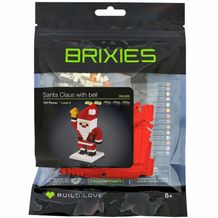 BRIXIES Weihnachtsmann mit Glocke (bunt) (Art.-Nr. CA439736)
