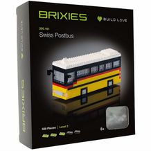 BRIXIES Schweizer Postauto (bunt) (Art.-Nr. CA529381)