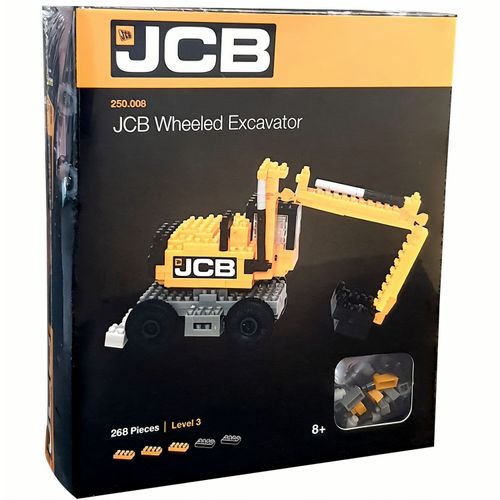 BRIXIES JCB Wheeled Excavator (Art.-Nr. CA532625) - Mit den BRIXIES JCB Sets steht dir...