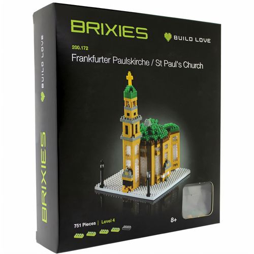 BRIXIES Frankfurter Paulskirche (Art.-Nr. CA713142) - Entdecke mit den Sehenswürdigkeiten-Bau...