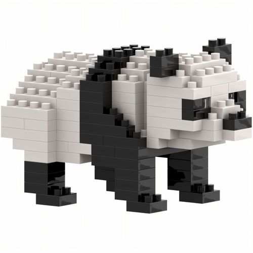 BRIXIES Panda Bär (Stehend) (Art.-Nr. CA751538) - Lass dich von unserem Tier-Bausatz...