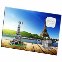 BRIXIES Postkarte Eiffelturm / Eiffeltower (bunt) (Art.-Nr. CA820825)