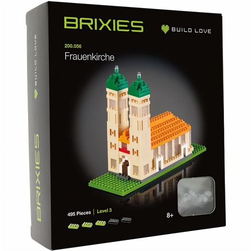BRIXIES Frauenkirche (Art.-Nr. CA908935) - Entdecke mit den Sehenswürdigkeiten-Bau...