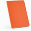 Bronte A6 Notizbuch recy. Papier 70 gsm (orange) (Art.-Nr. CA122517)