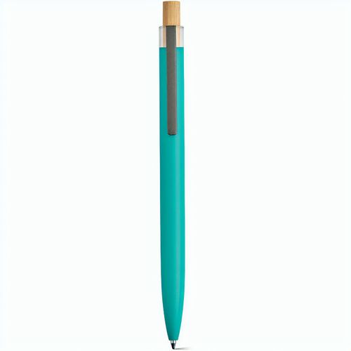 Tolkien Kugelschreiber recy. Aluminium Blau Mine (Art.-Nr. CA189165) - Ein umweltbewusster Kugelschreiber, der...